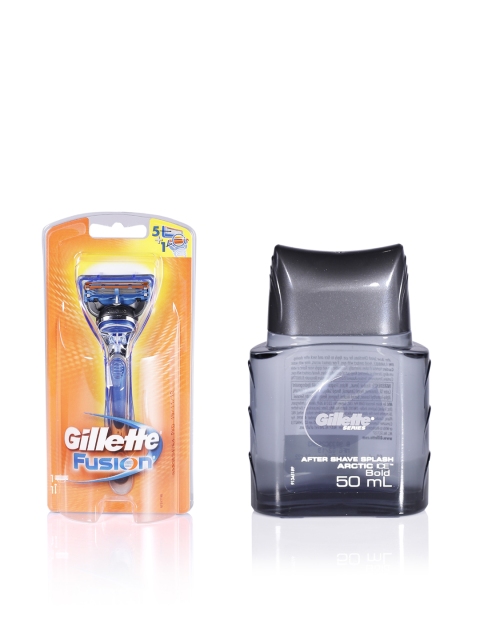 

Gillette Set Of Razor & After Shave, Blue