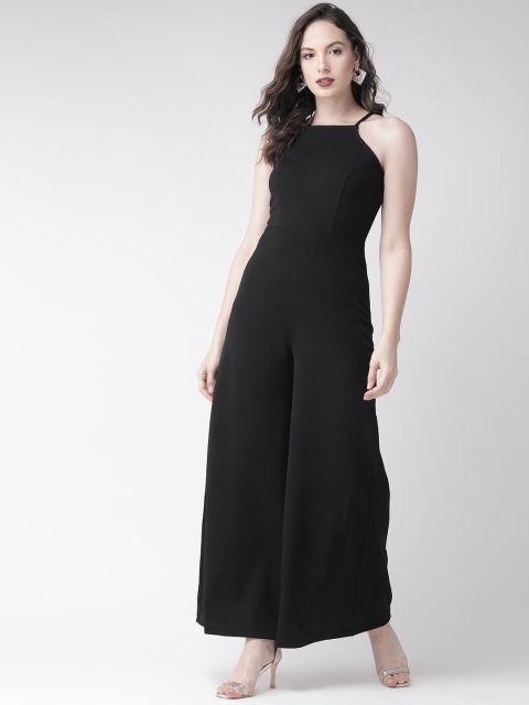 

20Dresses Women Black Solid Basic Jumpsuit