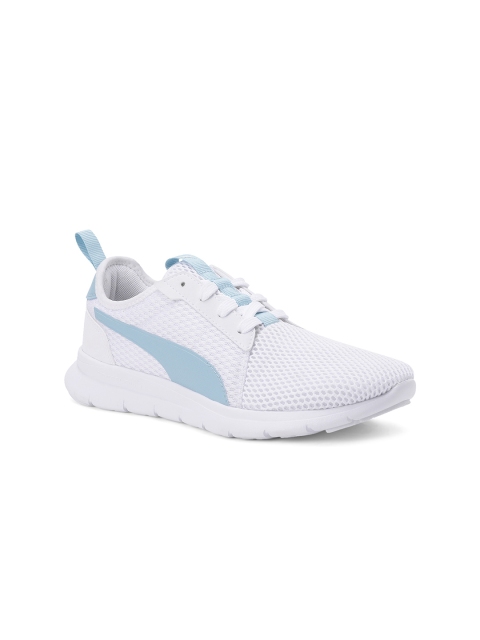 

Puma Unisex White Mesh Flex Fresh Running Shoes
