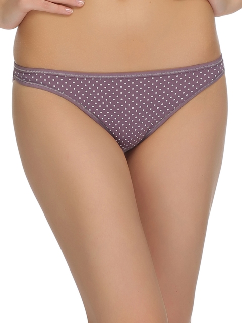 

Clovia Women Purple Printed Bikni Briefs PN0308P15