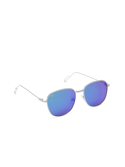 

Floyd Unisex Square Sunglasses ZV027_SIL_ICE, Blue