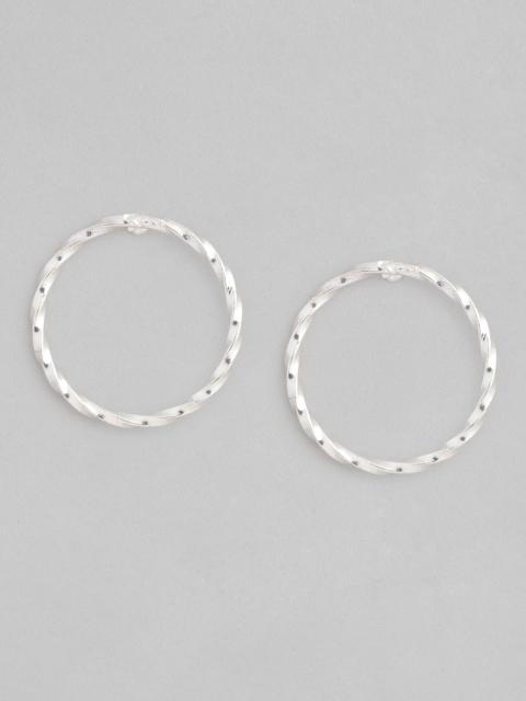 

Accessorize Silver-Toned Circular Studs