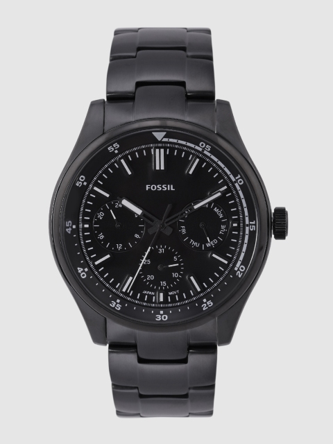 

Fossil BELMAR MUL Men Black Analogue Watch FS5576
