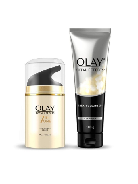 

Olay Women Total Effects Skin Cream Regimen Pack, Silver
