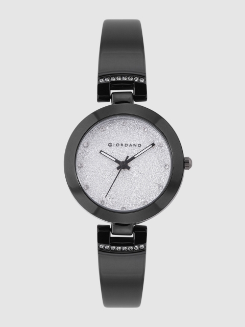 

GIORDANO Women Silver-Toned Embellished Analogue Watch C2174-11