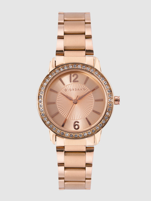 

GIORDANO Women Rose Gold Analogue Watch GD-4010