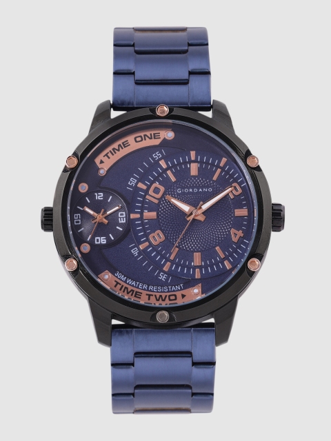 

GIORDANO Men Blue Analogue Watch C1183-22