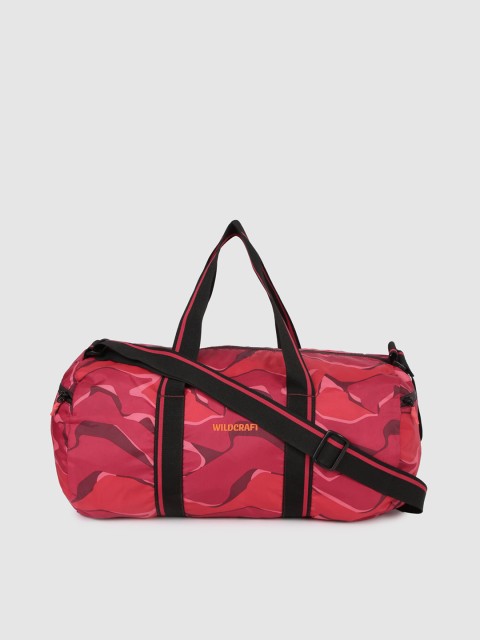 

Wildcraft Unisex Red Printed Duffel Bag