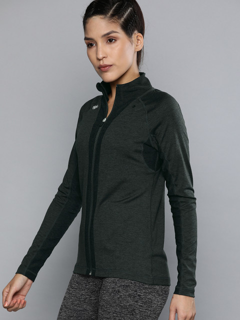 

Cultsport Women Black Solid FLYDRY Sweatshirt