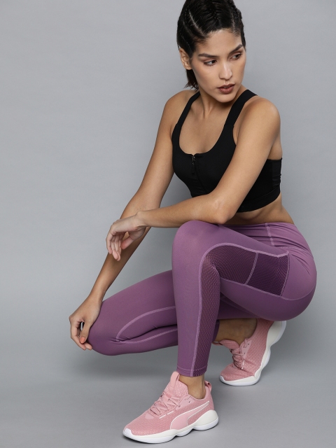 

Cultsport Women Purple Solid Flydry Training Tights