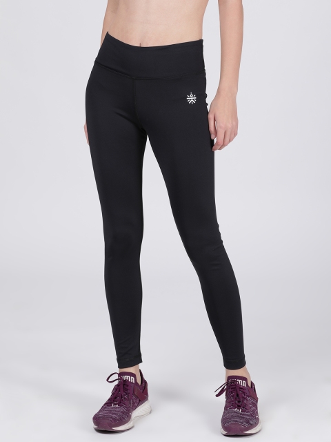 

Cultsport Women Black Solid Tights