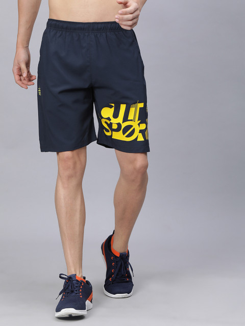 

Cultsport Men Navy Blue Printed Regular Shorts