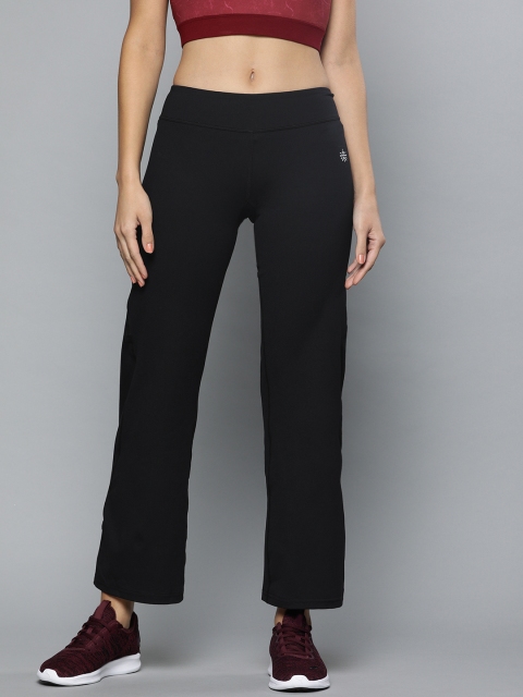 

Cultsport Women Black Solid Straight Fit Track Pants