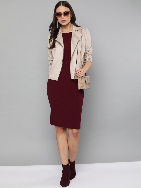 

Harpa Women Beige Solid Asymmetric Closure Tailored Jacket