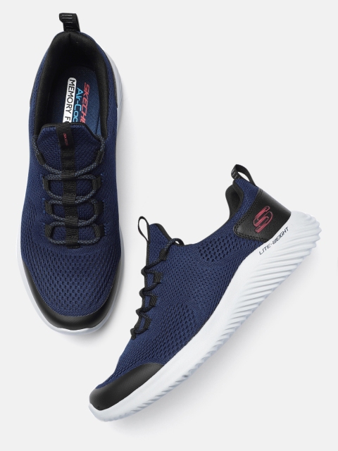 

Skechers Men Navy Blue BOUNDER STOKLEY Sneakers