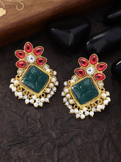 

Peora Gold-Plated Geometric Studs