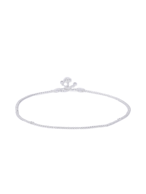 

Peora Women Pure 925 Sterling Silver Anklet Jewellery