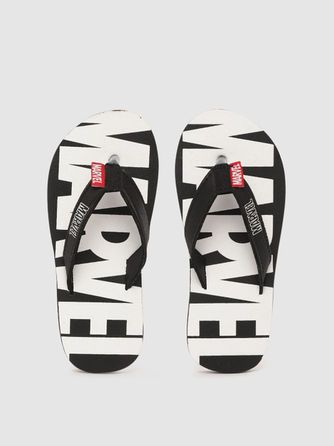 

toothless Boys Marvel Printed Thong Flip-Flops, Black