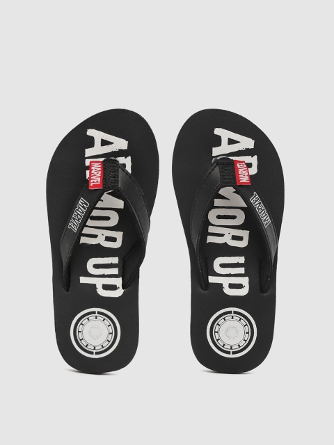 

Avengers Boys Printed Thong Flip-Flops, Black