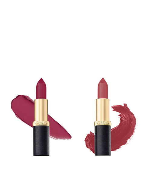 

LOreal Set Of 2 Color Riche Moist Lipstick, Red