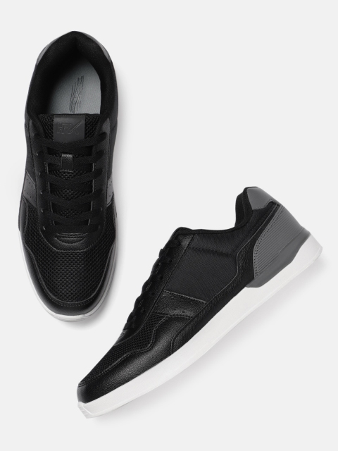 

HRX by Hrithik Roshan Men Black Sneakers