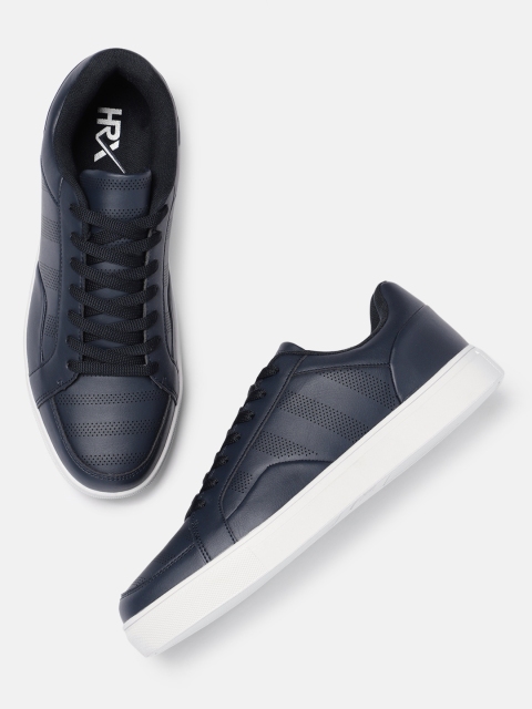 

HRX by Hrithik Roshan Men Navy Blue Sneakers