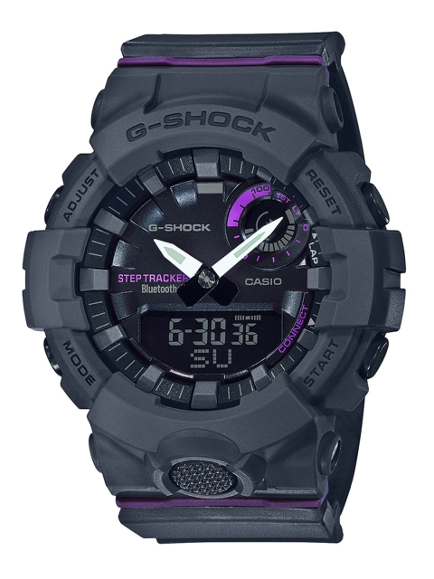 

CASIO G-Shock Women Grey Analogue and Digital Watch G999 GMA-B800-8ADR