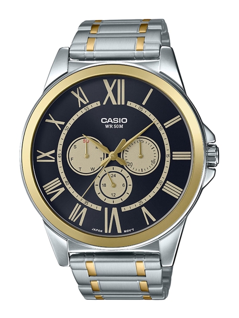 

CASIO Enticer Men Black Analogue Watch A1525 MTP-E318SG-1BVDF