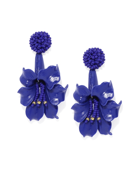 

Pipa Bella Blue Floral Drop Earrings