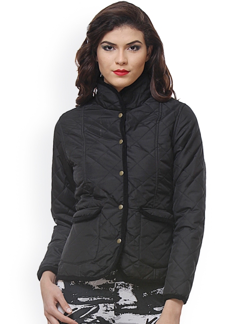 

PURYS Black Quilted jacket