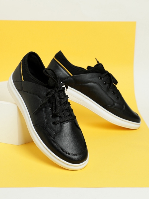 Men Black Sneakers