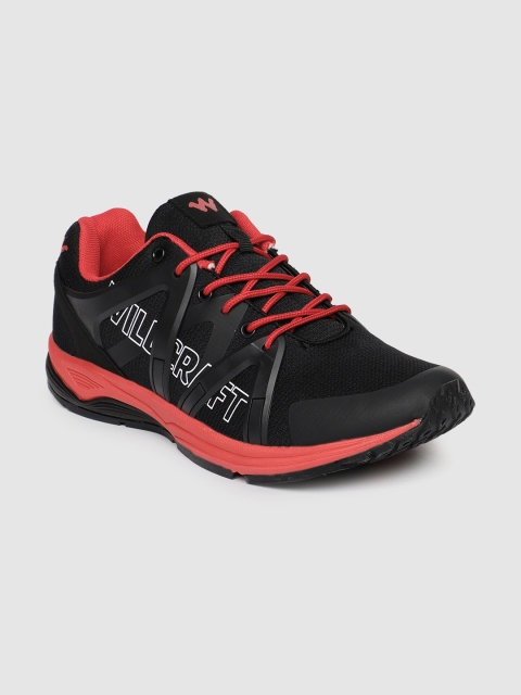 

Wildcraft Men Black & Red Terra 2.0 Trekking Shoes