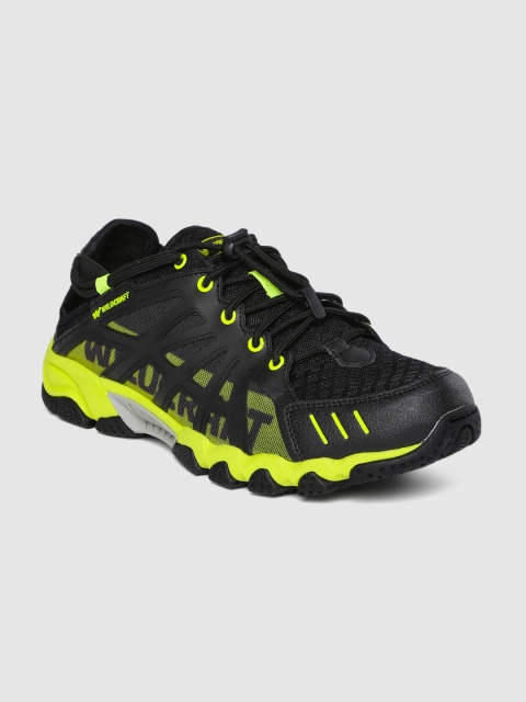 

Wildcraft Men Black & Lime Green Water 3 Trekking Shoes