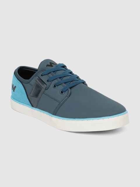 

Wildcraft Men Blue Lace-Up Sneakers