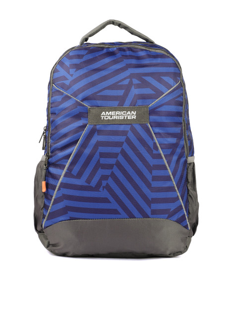 

AMERICAN TOURISTER Unisex Blue Striped MIST 03 Backpack