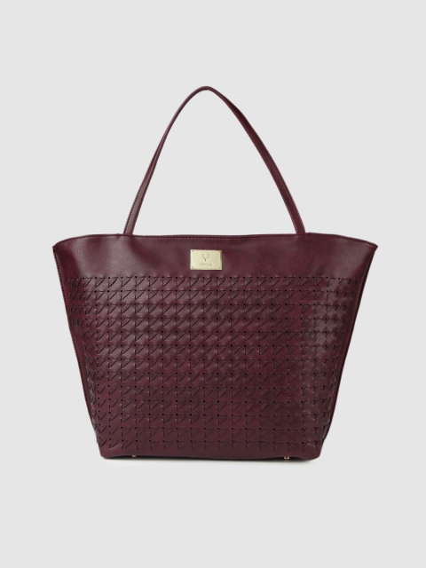 

Allen Solly Burgundy Solid Shoulder Bag