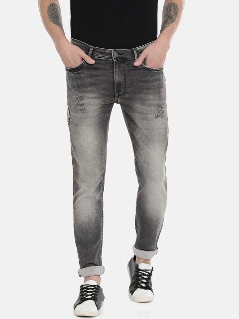 

Being Human Men Grey Skinny Fit Mid-Rise Clean Look Stretchable Jeans