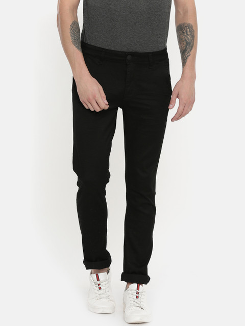 

Being Human Men Black Slim Fit Mid-Rise Clean Look Stretchable Jeans