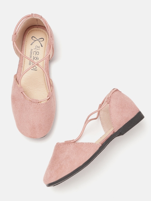 

Hoppipola Girls Pink Solid Ballerinas