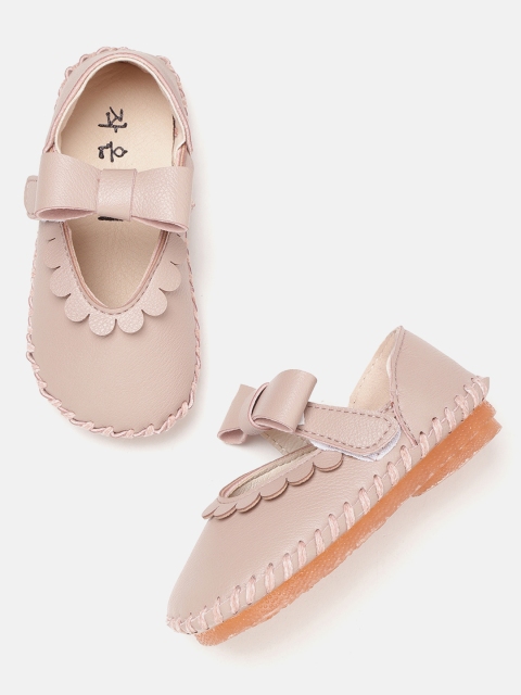 

Hoppipola Girls Dusty Pink Solid Mary Janes