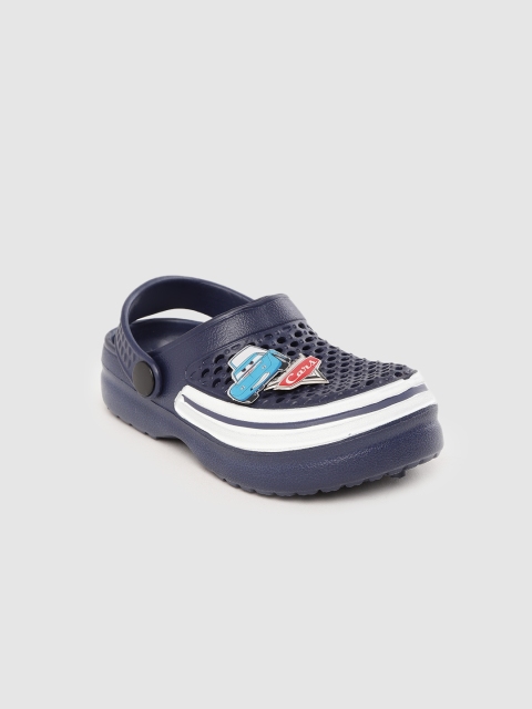 

Cars Boys Navy Blue Cut-Out Clogs