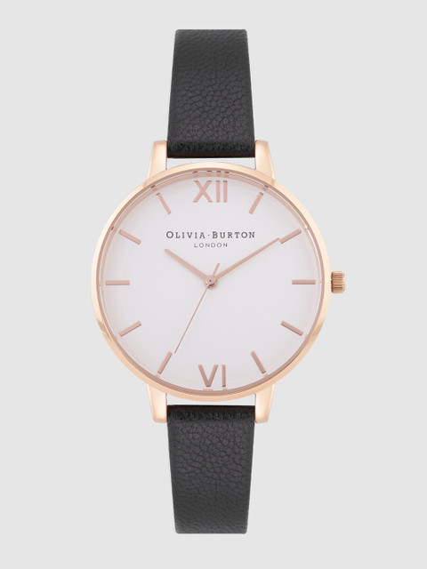 

OLIVIA BURTON LONDON Women White Analogue Watch OB16BDW09W