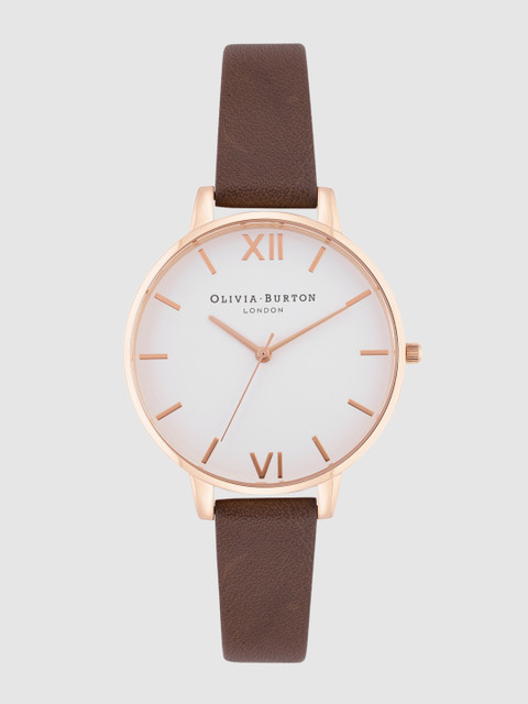 

OLIVIA BURTON LONDON Women White Analogue Watch OB16BDW20W