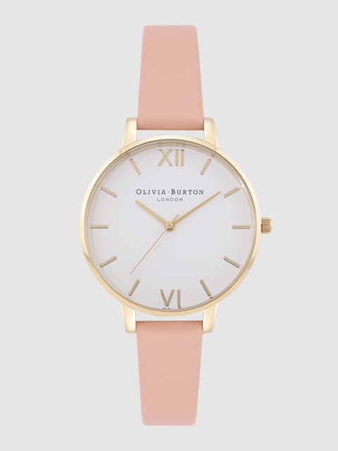 

OLIVIA BURTON LONDON Women White Analogue Watch OB16BDW13W