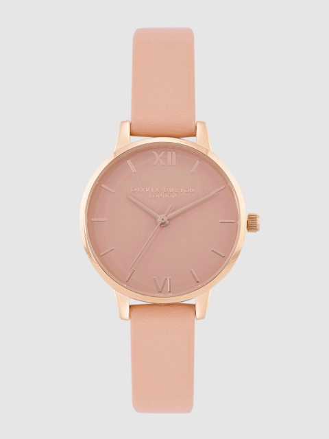 

OLIVIA BURTON LONDON Women Pink Analogue Watch OB16MD77W
