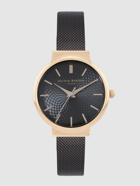 

OLIVIA BURTON LONDON Women Black Analogue Watch OB15TH19W
