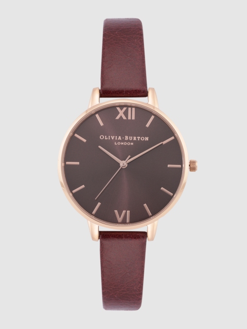

OLIVIA BURTON LONDON Women Brown Analogue Watch