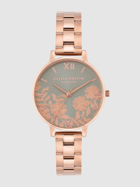 

OLIVIA BURTON LONDON Women Green Analogue Watch OB16MV88W