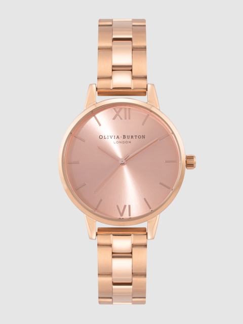 

OLIVIA BURTON LONDON Women Rose Gold Analogue Watch OB13BL07BSW
