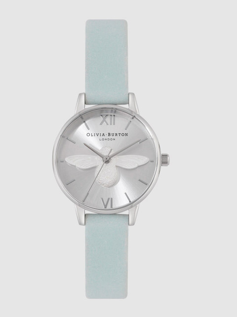 

OLIVIA BURTON LONDON Women Silver-Toned Analogue Watch OB16AM149W